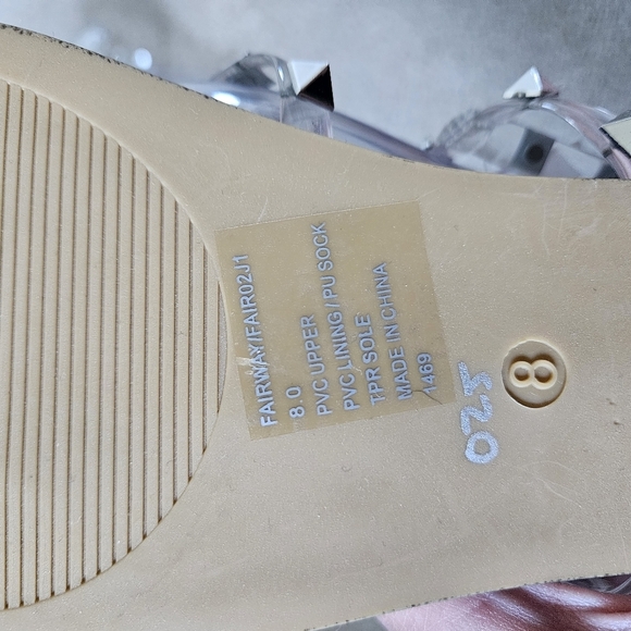 Nwts Madden Girl Studded Sandals 8 - Picture 7 of 7